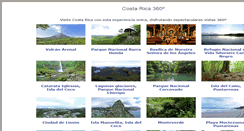 Desktop Screenshot of 360.visitcostarica.com